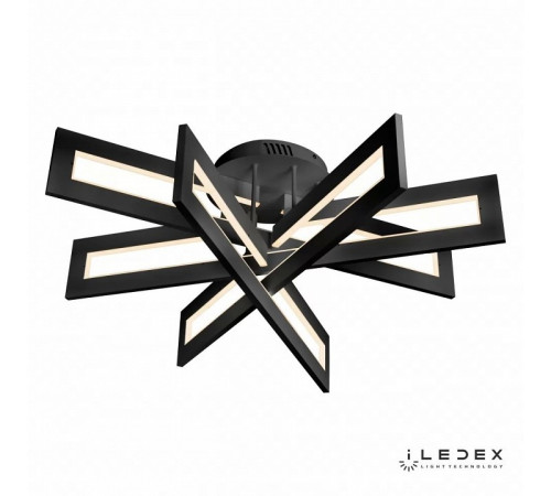 Потолочный светодиодный светильник iLedex Stalker 9082-R800-X 128W BK