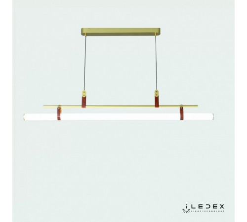 Подвесной светильник iLedex Zoom 9498P-46W-3000K GL-BR-WH
