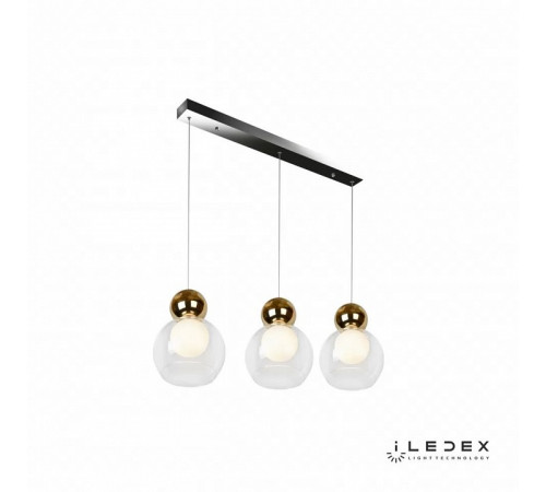 Подвесной светодиодный светильник iLedex Blossom C4476-3L GL Подвесной светодиодный светильник iLedex Blossom C4476-3L GL