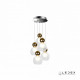 Подвесная светодиодная люстра iLedex Blossom C4476-5R GL