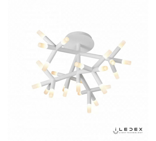 Потолочная светодиодная люстра iLedex Savage FS-017-X25 WH Потолочная светодиодная люстра iLedex Savage FS-017-X25 WH