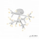 Потолочная светодиодная люстра iLedex Savage FS-017-X25 WH