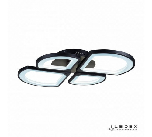 Потолочная светодиодная люстра iLedex River X024-4 BK УЦ