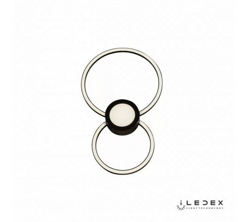 Настенно-потолочный светодиодный светильник iLedex Galaxy X046324 24W 3000K BK Настенно-потолочный светодиодный светильник iLedex Galaxy X046324 24W 3000K BK