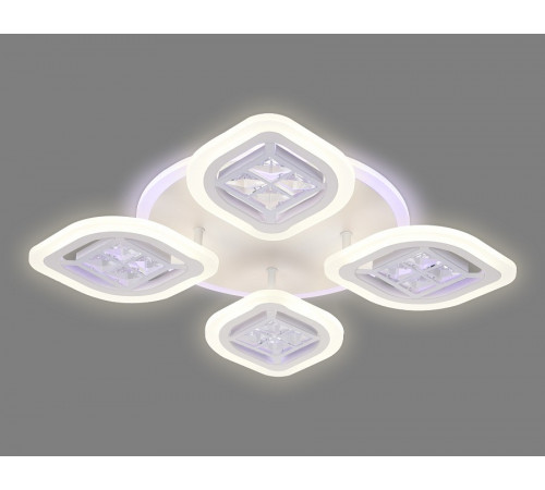 Потолочная светодиодная люстра Ambrella Light Acrylica Ice FA280 Потолочная светодиодная люстра Ambrella Light Acrylica Ice FA280