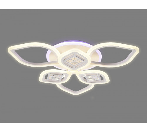 Потолочная светодиодная люстра Ambrella Light Acrylica Ice FA282 Потолочная светодиодная люстра Ambrella Light Acrylica Ice FA282
