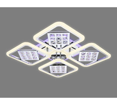 Потолочная светодиодная люстра Ambrella Light Acrylica Ice FA288 Потолочная светодиодная люстра Ambrella Light Acrylica Ice FA288