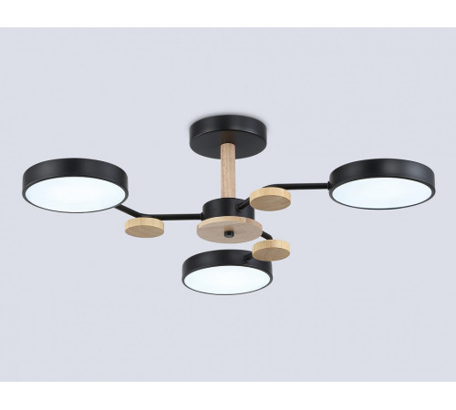 Люстра на штанге Ambrella Light Linetech Comfort FL4857 Люстра на штанге Ambrella Light Linetech Comfort FL4857