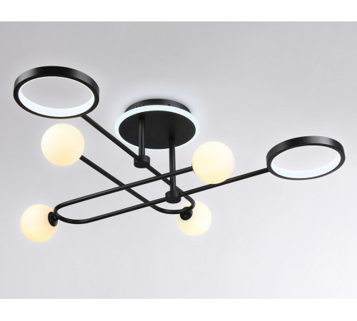 Потолочная люстра Ambrella Light Comfort LineTech FL66232 Потолочная люстра Ambrella Light Comfort LineTech FL66232