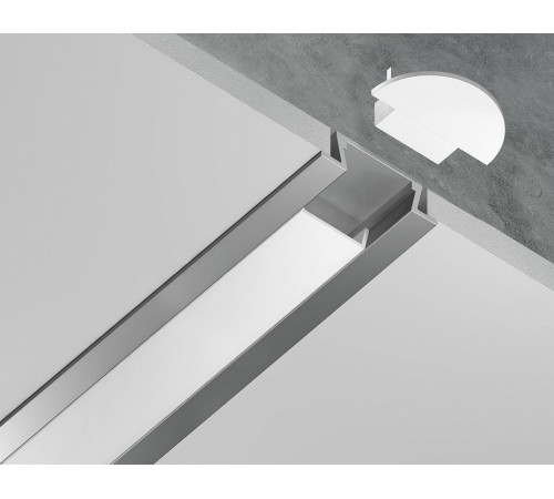 Алюминиевый встраиваемый профиль Ambrella Light Alum Profile GP1001AL