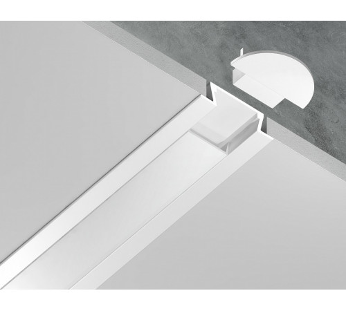 Алюминиевый встраиваемый профиль Ambrella Light Alum Profile GP1001WH Алюминиевый встраиваемый профиль Ambrella Light Alum Profile GP1001WH