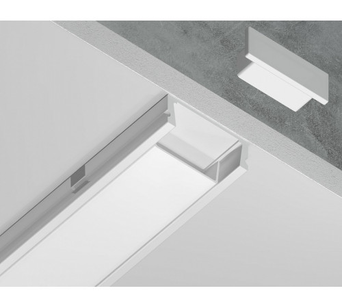 Алюминиевый накладной профиль Ambrella Light Alum Profile GP1700WH Алюминиевый накладной профиль Ambrella Light Alum Profile GP1700WH