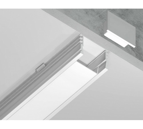 Алюминиевый накладной профиль Ambrella Light Alum Profile GP1750WH Алюминиевый накладной профиль Ambrella Light Alum Profile GP1750WH