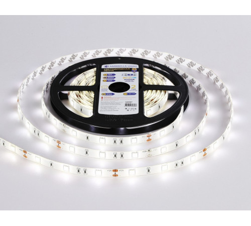 Светодиодная лента Ambrella Light LED Strip 12В 5050 7,2Вт/м 4500K 5м IP65 GS1902 Светодиодная лента Ambrella Light LED Strip 12В 5050 7,2Вт/м 4500K 5м IP65 GS1902