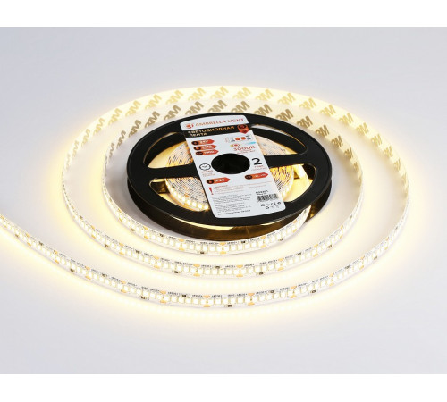 Светодиодная лента Ambrella Light LED Strip 24В 2835 18Вт/м 3000K 5м IP20 GS3301