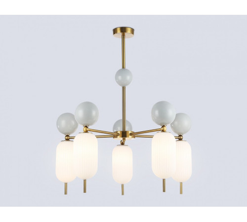 Люстра на штанге Ambrella Light High Light Ceramo Modern LH53104 Люстра на штанге Ambrella Light High Light Ceramo Modern LH53104