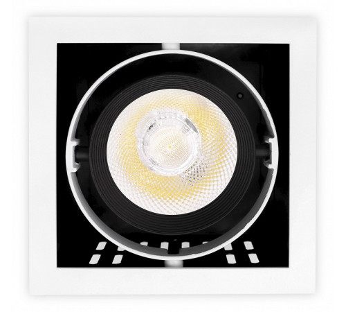 Встраиваемый светильник Ambrella Light T811 BK/CH 12W 4200K Встраиваемый светильник Ambrella Light T811 BK/CH 12W 4200K