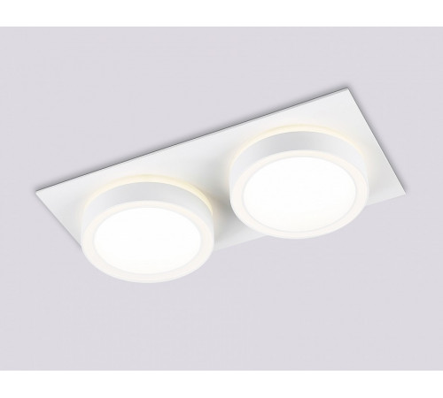 Встраиваемый светильник Ambrella Light GX53 Acrylic Tech Techno Spot TN52423 Встраиваемый светильник Ambrella Light GX53 Acrylic Tech Techno Spot TN52423