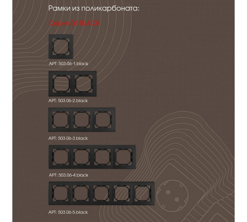 Кнопка дверного звонка Arte Milano 206.36-1.black Кнопка дверного звонка Arte Milano 206.36-1.black