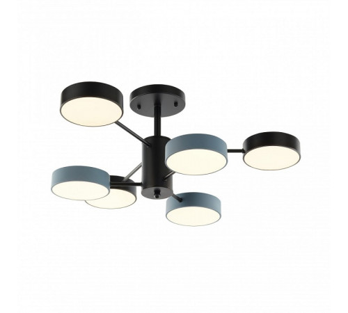 Люстра на штанге Arte Milano Ferrara 250906/6B Bk/Gr Люстра на штанге Arte Milano Ferrara 250906/6B Bk/Gr
