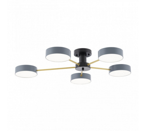 Потолочная люстра Arte Milano Ferrara 252006/5 Bk/Gr Потолочная люстра Arte Milano Ferrara 252006/5 Bk/Gr