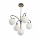 Подвесная люстра Arte Milano Neapolis 273808/4+1 BK/GD