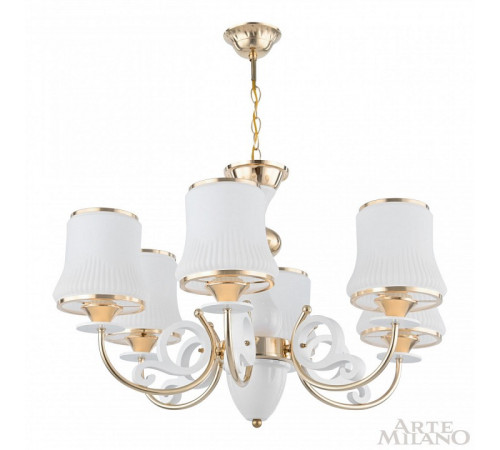 Подвесная люстра Arte Milano Florentia-1097 301097/6 Wh/Gd