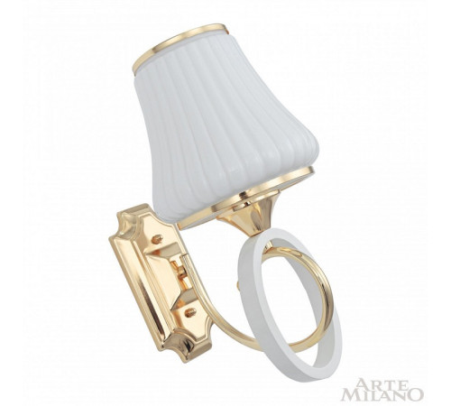 Бра Arte Milano Florentia-2387 302387/1W Wh/Gd Бра Arte Milano Florentia-2387 302387/1W Wh/Gd
