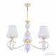 Подвесная люстра Arte Milano Florentia-2387 302387/3 Wh/Gd