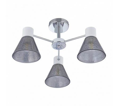 Люстра на штанге Arte Milano Napoli 322408/3 CR+WH Люстра на штанге Arte Milano Napoli 322408/3 CR+WH