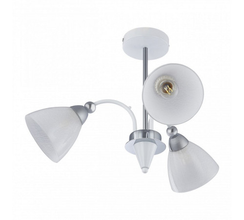 Люстра на штанге Arte Milano Napoli 326008/3 WH+CR Люстра на штанге Arte Milano Napoli 326008/3 WH+CR