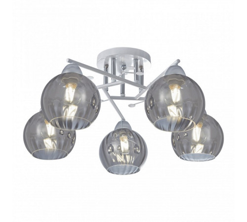 Потолочная люстра Arte Milano Amalfi 326508/5 WH+CR Потолочная люстра Arte Milano Amalfi 326508/5 WH+CR
