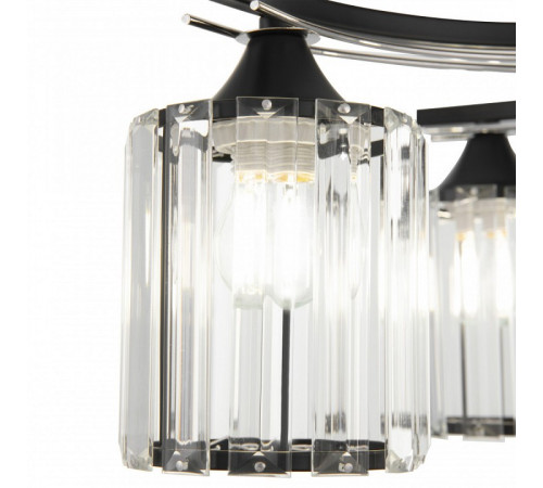 Потолочная люстра Arte Milano Amalfi 327103/5 BK+CR Потолочная люстра Arte Milano Amalfi 327103/5 BK+CR