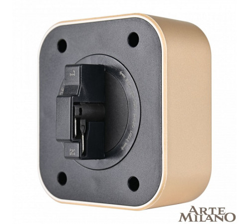 Трековая подсветка Arte Milano Am-track-sockets 380022TL/Light Gold
