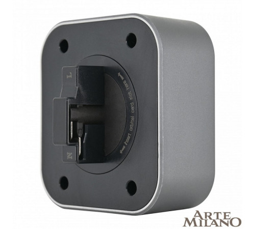 Трековая подсветка Arte Milano Am-track-sockets 380022TL/Light Grey Трековая подсветка Arte Milano Am-track-sockets 380022TL/Light Grey