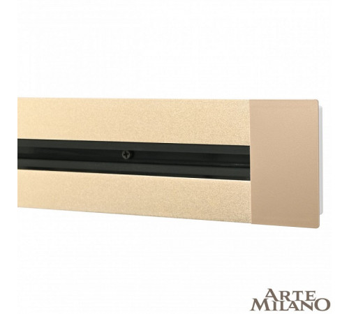 Встраиваемый шинопровод Arte Milano Am-track-sockets 382301TB/100 Gold Встраиваемый шинопровод Arte Milano Am-track-sockets 382301TB/100 Gold