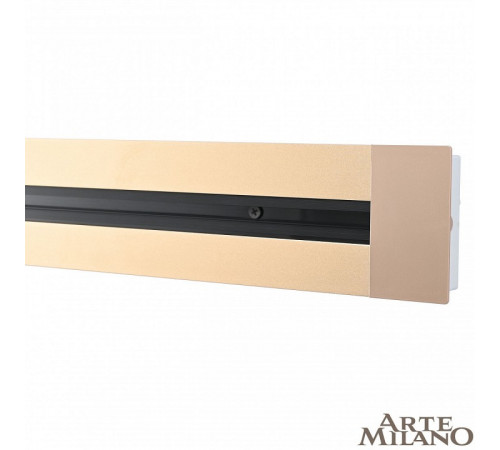 Встраиваемый шинопровод Arte Milano Am-track-sockets 382305TB/50 Gold Встраиваемый шинопровод Arte Milano Am-track-sockets 382305TB/50 Gold