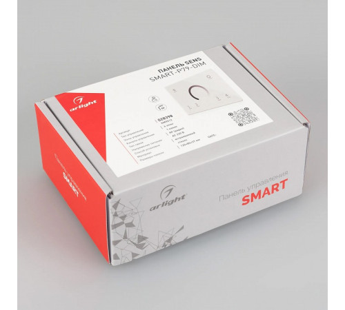 Панель Arlight Sens Smart-P79-Dim White (230V, 4 зоны, 2.4G) 028398 Панель Arlight Sens Smart-P79-Dim White (230V, 4 зоны, 2.4G) 028398