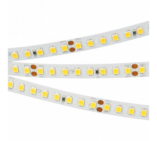 Светодиодная лента Arlight RT-A160-8mm 24V Warm2400 (12 W/m, IP20, 2835, 5m) (Arlight, высок.эфф.150 лм/Вт) 028561(2)