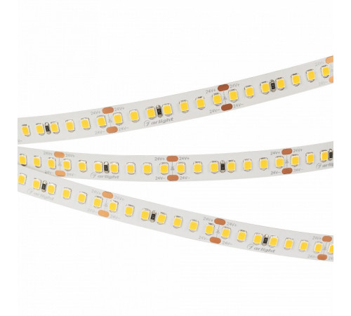 Светодиодная лента Arlight RT-A168-10mm 24V Warm3500 (17 W/m, IP20, 2835, 5m) 028602(2)