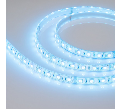 Светодиодная лента герметичная Arlight RTW-PU-B60-12.5mm 24V RGB (14.4 W/m, IP68, Wire 2m, 5m) 029515(3)