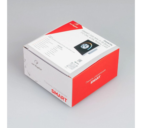 Панель Arlight Smart-P20-Mix-G-IN Black (12-24V, 4x3A, Rotary, 2.4G) 033762 Панель Arlight Smart-P20-Mix-G-IN Black (12-24V, 4x3A, Rotary, 2.4G) 033762