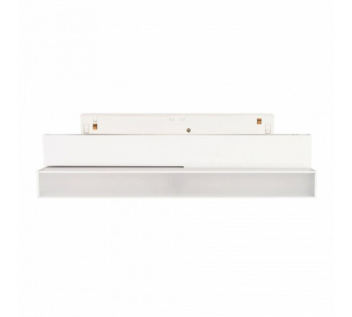 Трековый магнитный светильник Arlight MAG-ORIENT-FLAT-FOLD-S230-12W Warm3000 (WH, 80 deg, 48V DALI) 035858(1)