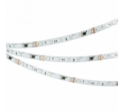 Светодиодная лента Arlight DMX-B60-10mm 24V RGB-PX6 (14 W/m, IP20, 5060, 5m) 039183 Светодиодная лента Arlight DMX-B60-10mm 24V RGB-PX6 (14 W/m, IP20, 5060, 5m) 039183