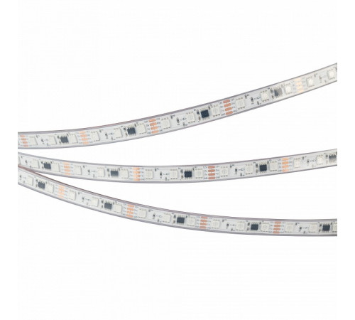 Светодиодная герметичная лента Arlight SPI-PS-B60-12mm 12V RGB-PX3-BPT (12 W/m, IP67, 5060, 5m) 039599
