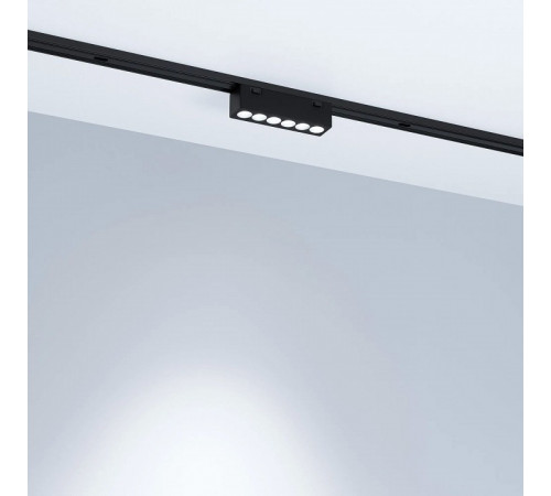 Трековый магнитный светильник Arlight MAG-VIBE-LASER-L101-6W Day4000-MIX (BK, 24 deg, 48V, TUYA Zigbee) 044188 Трековый магнитный светильник Arlight MAG-VIBE-LASER-L101-6W Day4000-MIX (BK, 24 deg, 48V, TUYA Zigbee) 044188