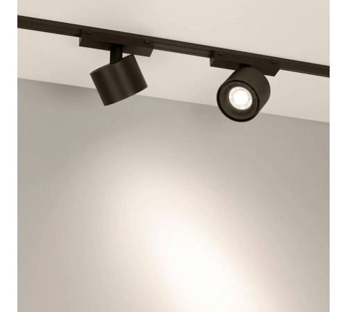 Трековый магнитный светильник Arlight MAG-VIBE-POINT-R75-10W Day4000-MIX (BK, 24 deg, 48V, TUYA) 044816