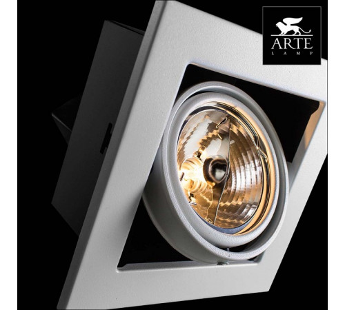 Встраиваемый светильник Arte Lamp Technika A5930PL-1WH