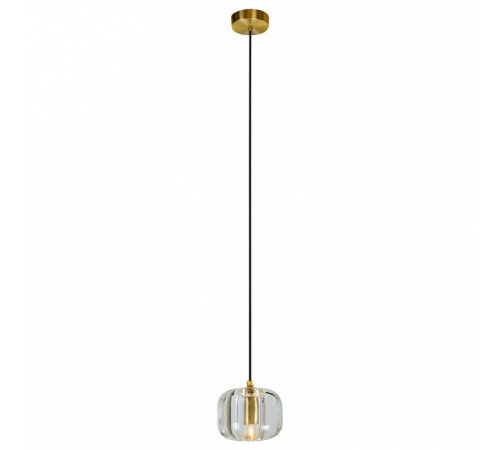 Подвесной светильник Belfast Pansy 6214-1 BR CL Подвесной светильник Belfast Pansy 6214-1 BR CL