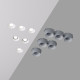 Встраиваемый светильник Denkirs Inviz DK2081-WH